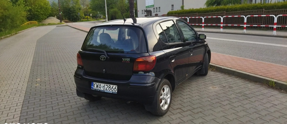 Toyota Yaris cena 6100 przebieg: 255000, rok produkcji 2005 z Sułkowice małe 46